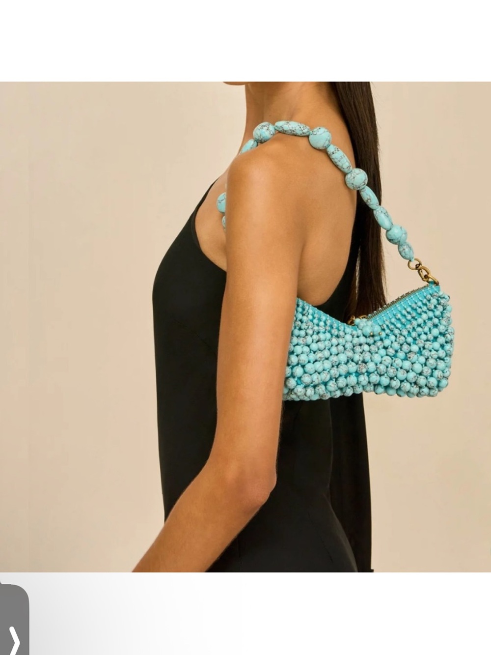 Cult Gaia Mercier Beaded Shoulder Bag - Picture 4 of 5